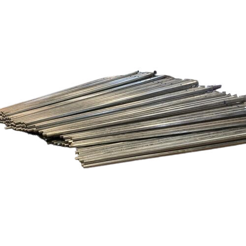 Corrosion Resistant Octagonal Pole - Metal, Various Heights Available, Silver Color | Eight-Sided Design, Weather-Resistant, Easy Installation, Durable