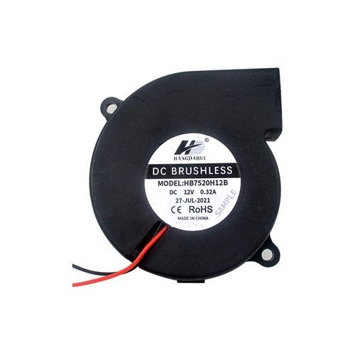 Hangdahui 75x75x20mm Dc Cooling Fan Dc Blower Fan