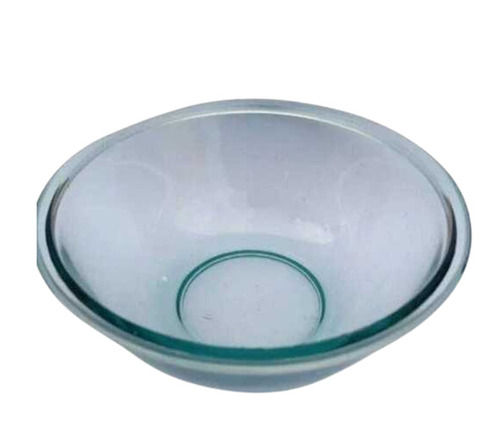 Solid Structure Round Shape Plain Transparent Empty Glass Storage Jars