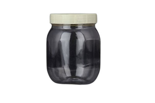 Transparent Plastic Jars - Standard Size, Leak-Resistant, Lightweight, Moisture-Proof, Reusable, Portable, Easy to Clean with Water