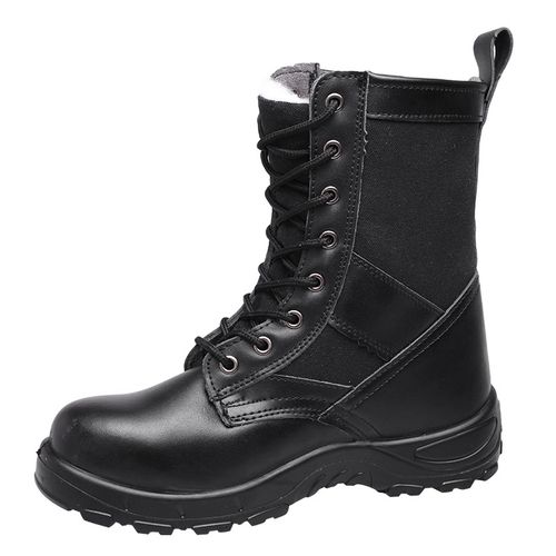 Safety boots with warm lining, waterproof, anti-smashing, anti-puncture, wear-resistance work boots