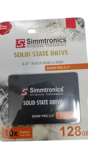 Heat Resistant High Performance Plastic 128Gb Solid State Drive for Data Storage 