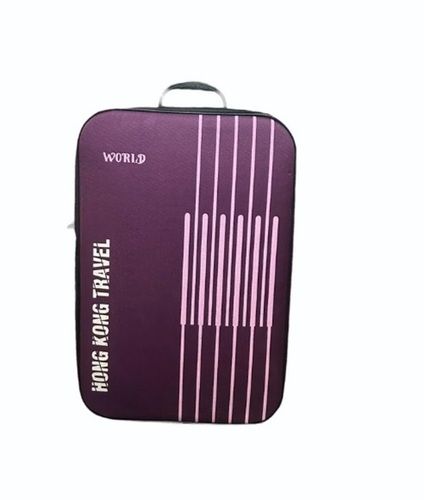 Multi Color Printed Pattern Polyester Luggage Bag        