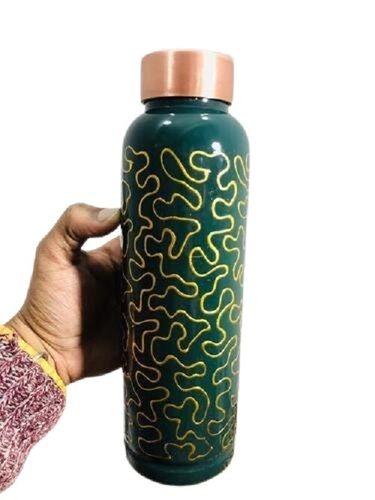 Oreo Meena Print Copper Bottle with Screw Cap