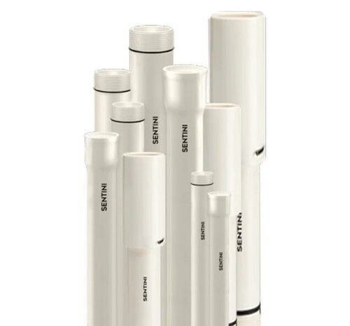 White Color Round Shape Submersible Column Pipes