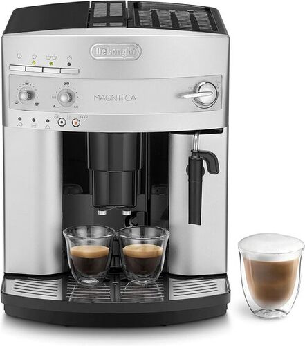 Black DeLonghi Magnifica Coffee Maker