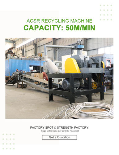 Acsr Separation Machine