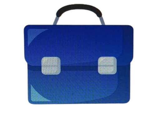 Blue Color Office Rexin Bags