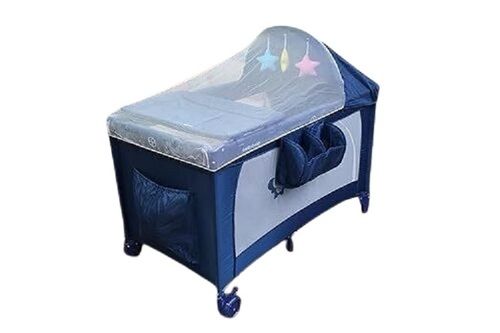 Elegant Baby Cot with Inside Toys and Playpen Playard