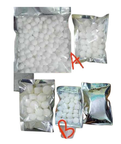 Round Shape 100 Percent Purity White Poisonous Naphthalene Balls