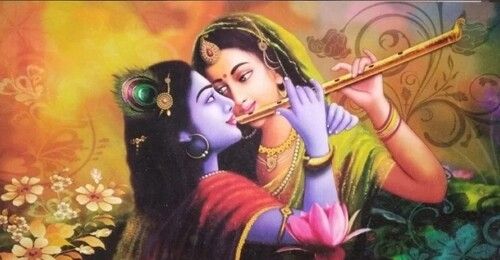 Radha Krishna Painting