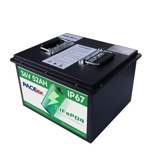 38.4V Golf Cart Lithium Lifepo4 36V52Ah Battery Pack