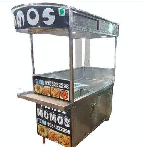 Multicolor Stainless Steel Food Cart For Sell Briyani