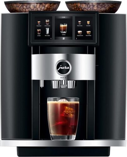 JURA GIGA 10 - Stainless Steel, Innovative Cold Brew Extraction | 35 Custom Brew Specialties, Interactive 6.7" Touchscreen, Automatic One-Touch Cleaning