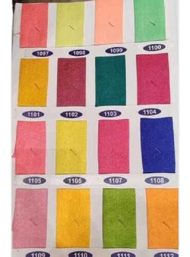 Shrink Resistant Washable Multi-Color Plain Raw Silk Fabric