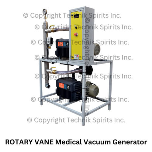 Rotary Vane Medical Vacuum Generator for Medical Applications