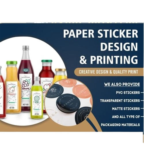 Multicolor Customize Stickers And Labels Printing Services