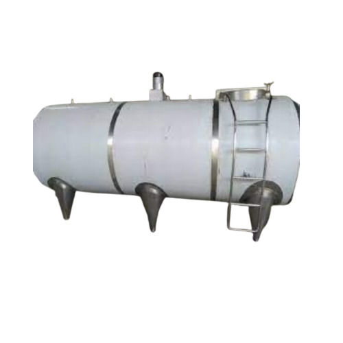 Horizontal Metal Milk Storage Tank