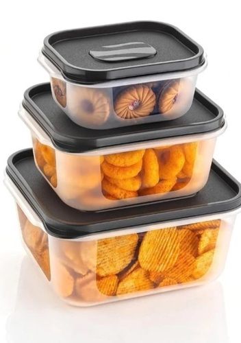 Transparent Plastic Storage Container For Food Stroage