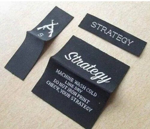 Woven Clothing Label 