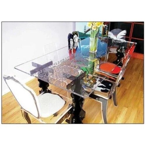 Acrylic Dining Table 
