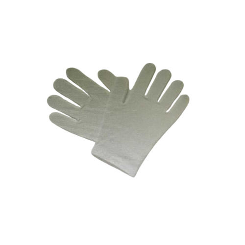 White Full Fingered Cotton Knitted Hand Gloves