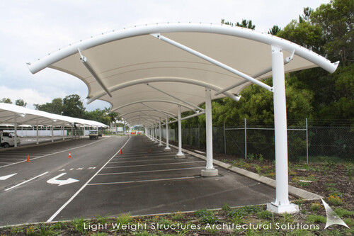 Entrance Tensile Shed Fabrication Service By OMS SOLUTIONS