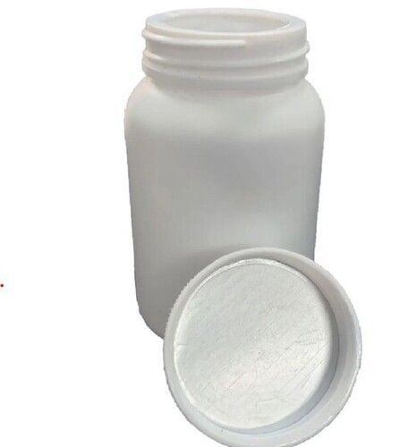 White Screw Cap Round Pharmaceutical HDPE Bottle