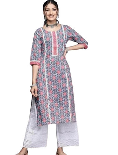 Multi Colro Full Sleeves Rayon Ladies Night Suits