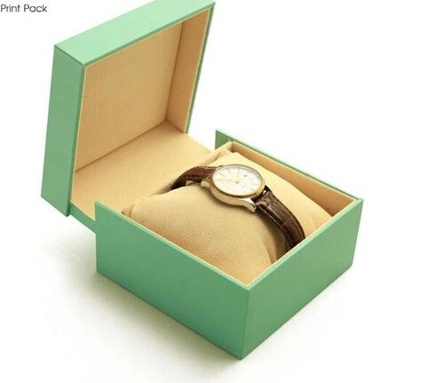 Multi Color Plain Rigid Wrist Watch Boxes For Packaging Use