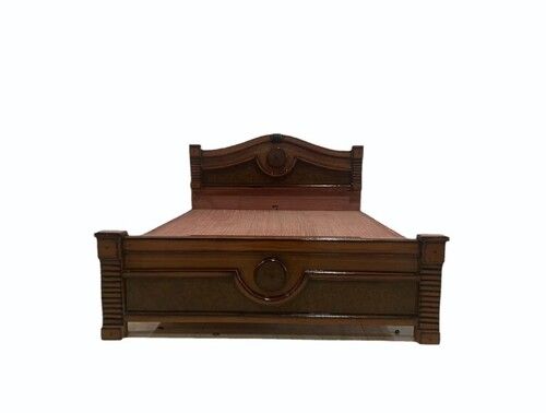 King Size Teak Wood Wooden Cot With Storage