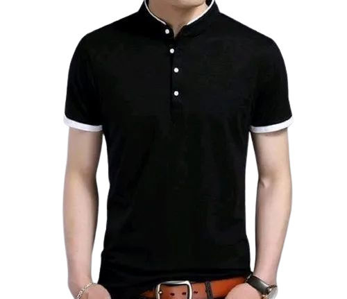 Mens Short Sleeves Plain T Shirts