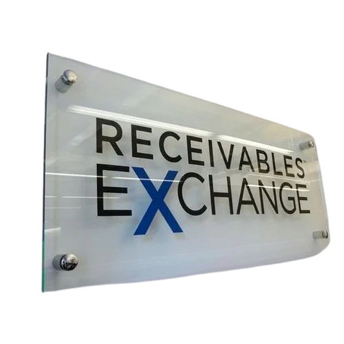 Wall Mounted Waterproof Rectangular Crack Resistant Acrylic Sign Board at Best Price in Agra
