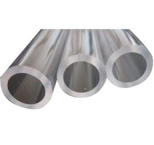 Silver Color Round Shape Acrylic Pipe For Construction