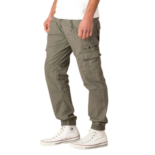 Spring Gray Ankle-Length Cargo Pants Men All Season Fit Pant Casual Solid  Color ZIPPER Pocket Trouser Fashion Overalls Beach Pockets - Walmart.com