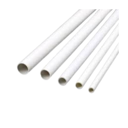 PVC Electrical Conduit Pipes - Round, 25MM & 19MM Diameter, White & Grey Colors, 9ft Length, 1.0 to 2.0 Thickness, Male Connection - High Strength, Fine Finishing