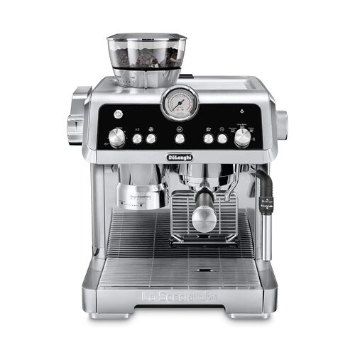De'Longhi La Specialista - Stainless Steel, Grey | LCD Display, Auto Boiling, Authentic Italian Espresso Mastery
