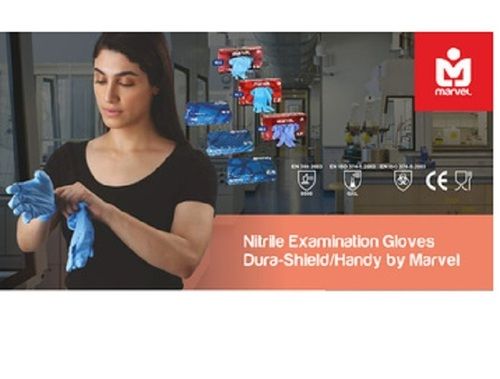 Powder Free Nitrile Examination Gloves Dura-Shield Handy