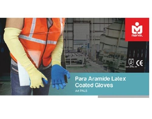 Full Fingered Para Aramide Latex Coated Gloves