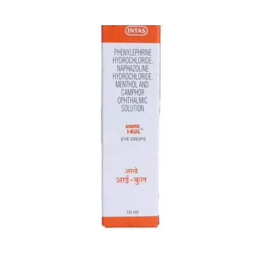 Andre I-Kul Drop (Camphor+Menthol+Naphazoline+Phenylephrine) - Age Group: Suitable For All Ages