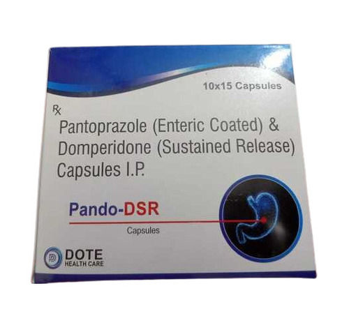 PANDO-DSR Pantoprazole Enteric Coated Domperidone Sustained Release Capsules