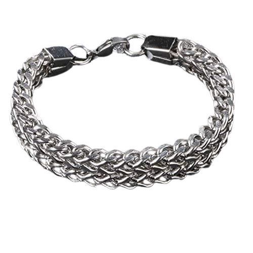 Polished Finished Antique Apperance Silver Bracelet