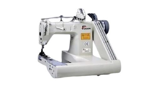 High Speed Triple Needle Feed off The Arm Chain Stitch Sewing Machine With Puller