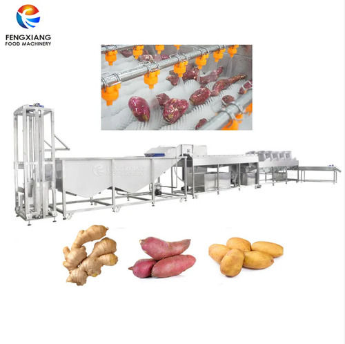 Automatic Vegetable Washing Drying Line Machine