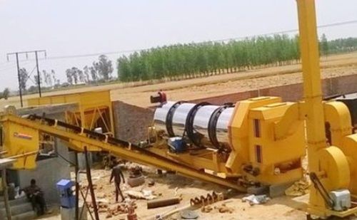 Asphalt Drum Mixing Plant For Road Construction