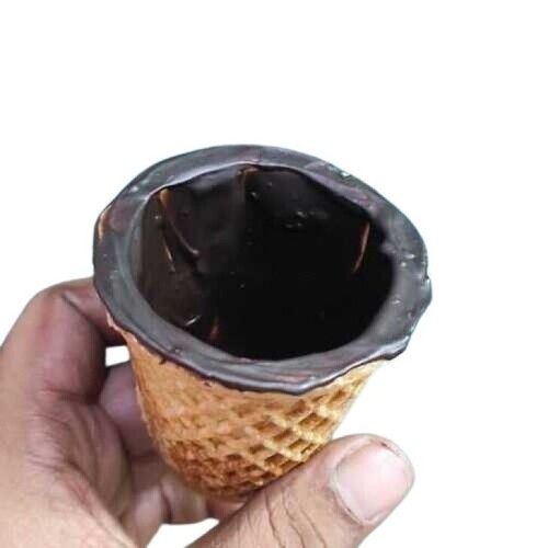 Dark Chocolate Coated Biscuit Tea Cup