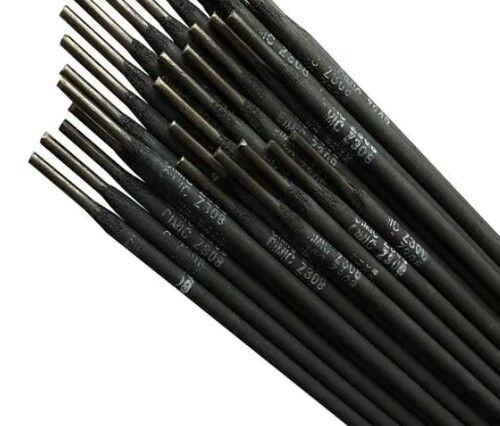 Black Color Round Shape Cast Iron Material Welding Rod