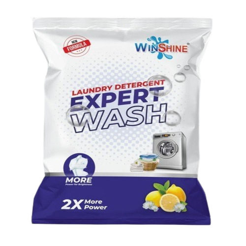 White Disposable Laundry Detergent Washing Powder