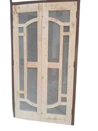 Inward Open Style Rectangular Termite Resistant Carved Wooden Door For Entry