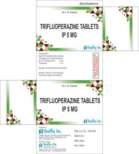 Trifluoperazine Tablet IP 5MG 10x10 Tablets Pack